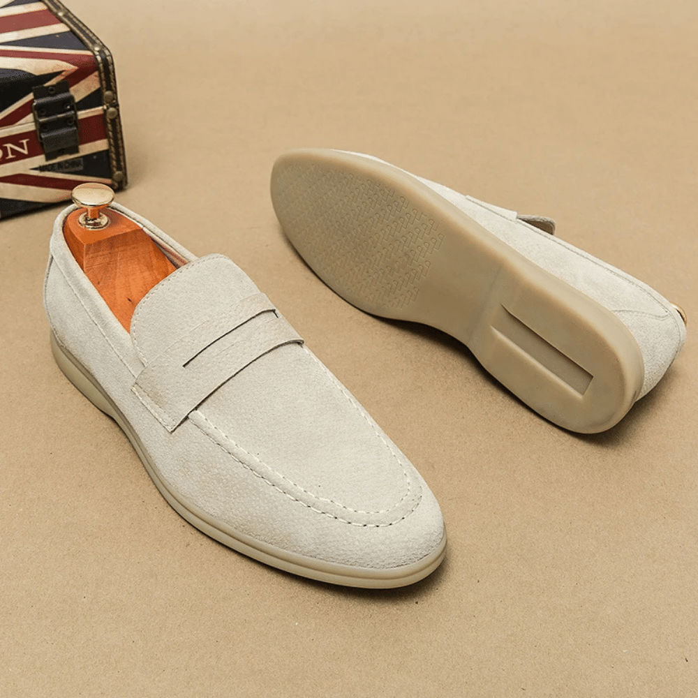 Leather Moccasin Loafer for Men Liverpool Verno
